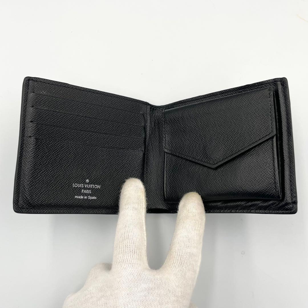 ルイヴィトン　ダミエグラフィット　ポルトフォイユ・マルコ　二つ折り財布