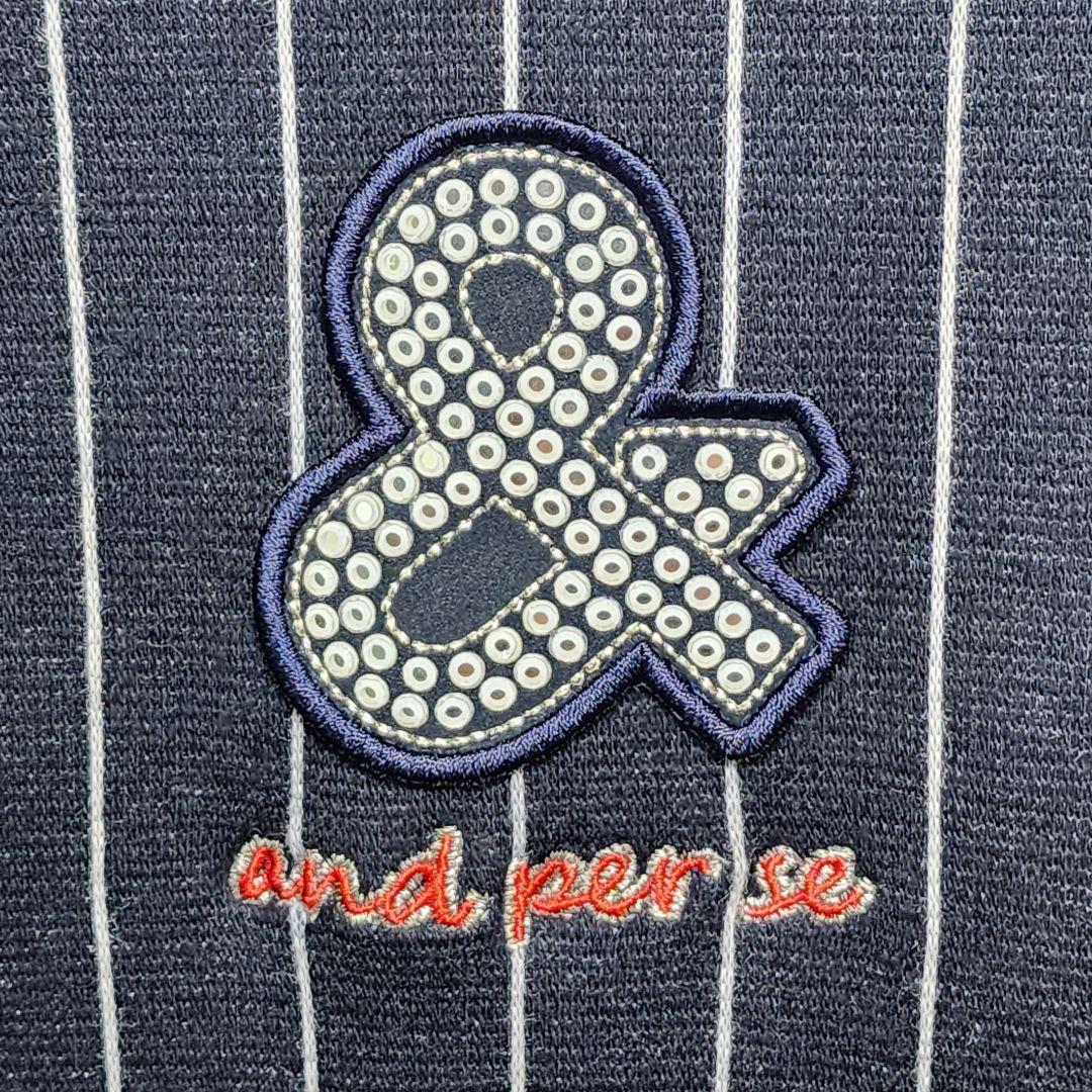 美品 and per se アンパスィ 裏ボア パーカー セットアップ 防寒 M