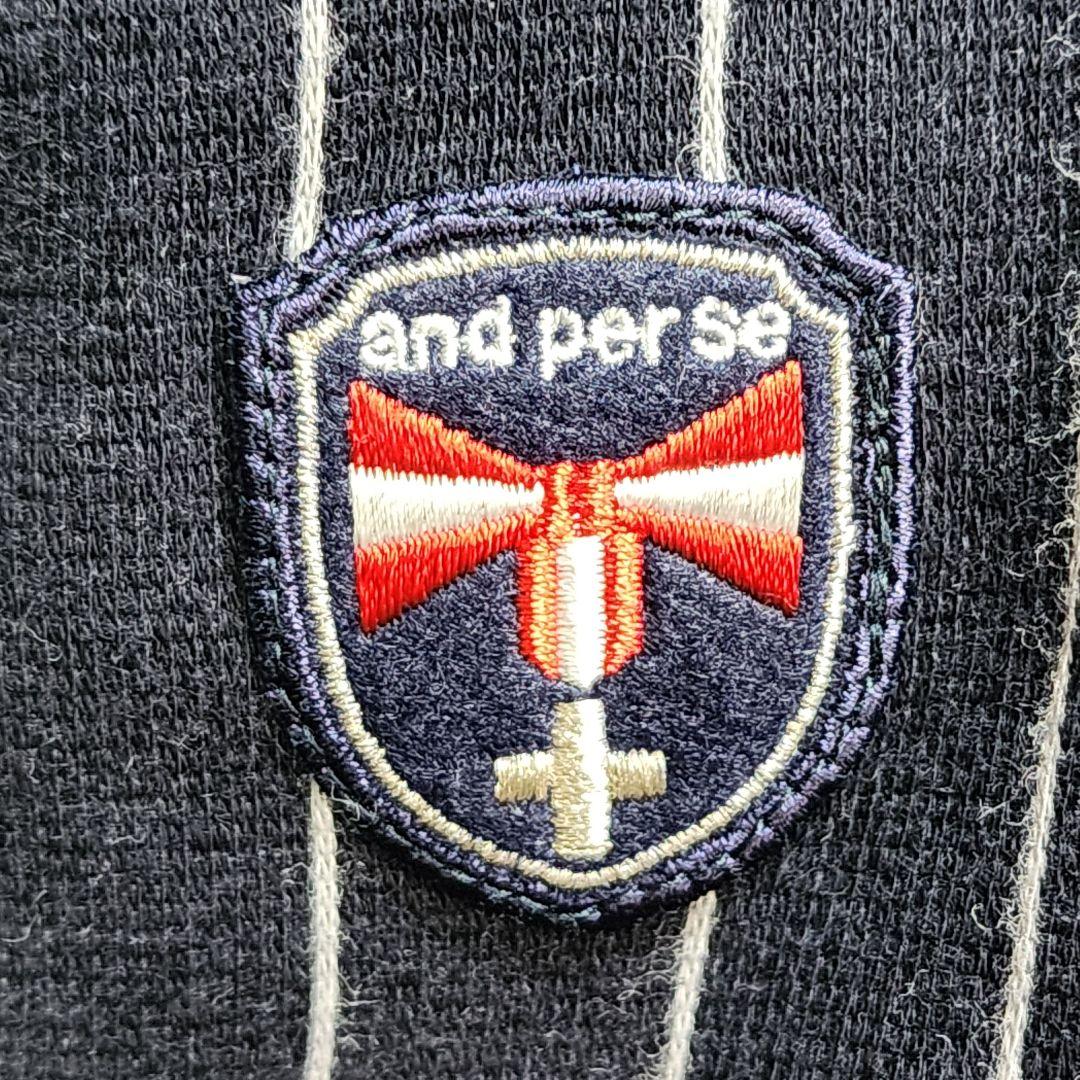 美品 and per se アンパスィ 裏ボア パーカー セットアップ 防寒 M