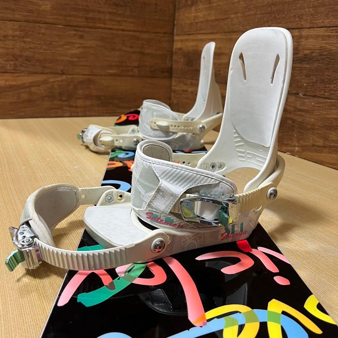 コズミックサーフ　サロモン　初心者オススメ　レディース　スノーボード　3点セット