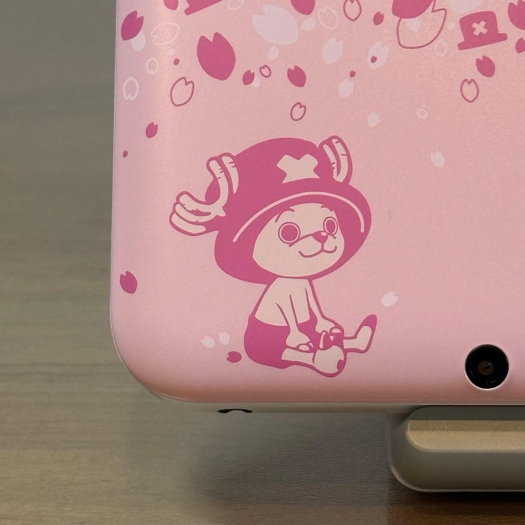 6-058 ニンテンドー3DS LL ワンピース チョッパーピンク 箱付き
