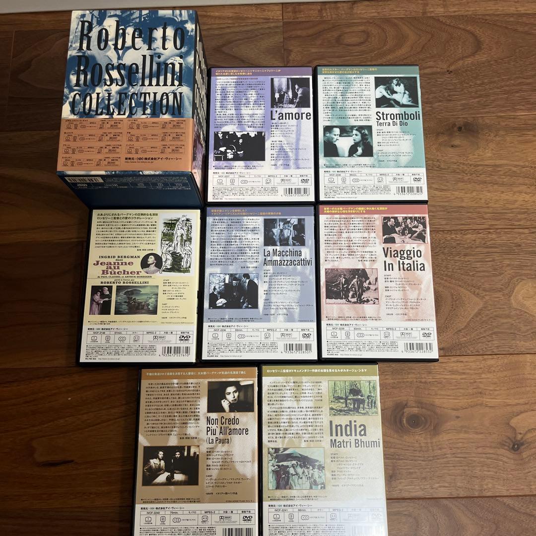 廃盤希少　ロッセリーニ コレクションDVD-BOX〈7枚組〉