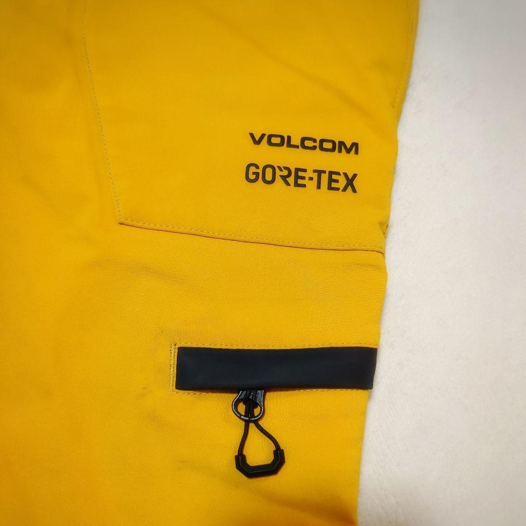 3142 ボルコム スノボウェア パンツ ゴアテックス イエロー XSサイズ