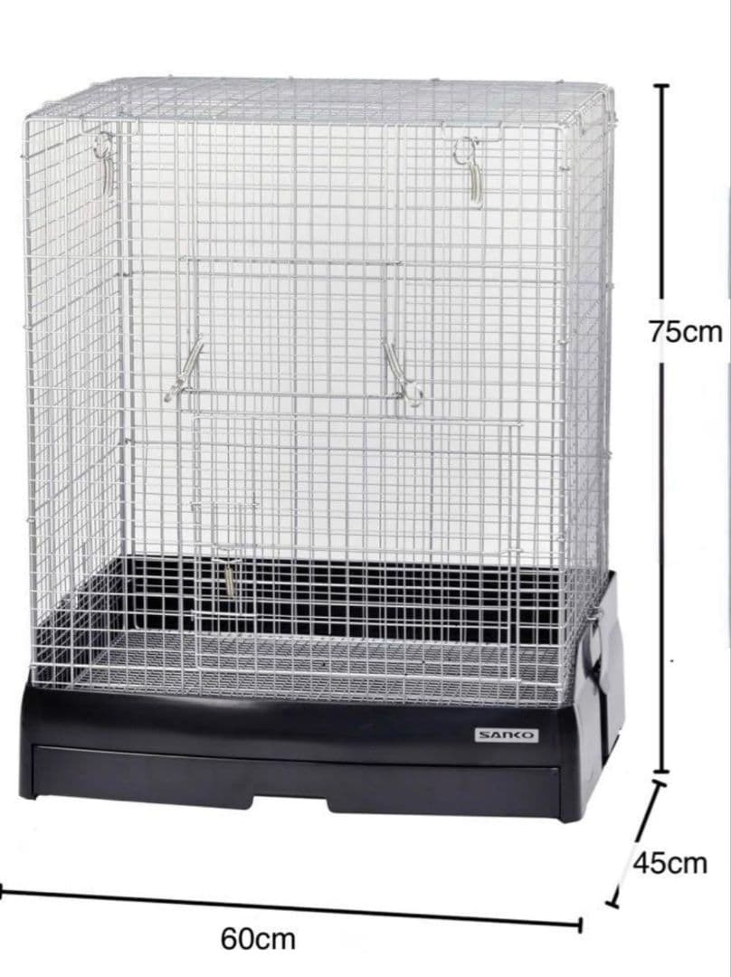 SANKO 60ハイメッシュ　【飼育用品一式】小動物ケージ　回し車　値下げ済み