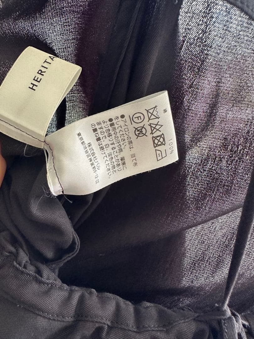 レア品 HERITANOVUM ハイツイストコットンオールインワン