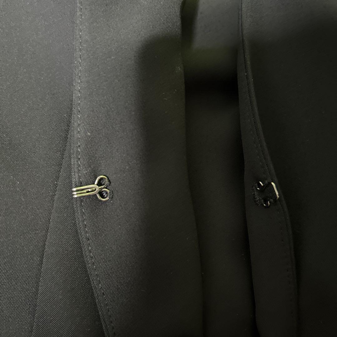 ✨美品✨UNTITLED スカートスーツ ノーカラー ネイビー 1サイズ 洗える