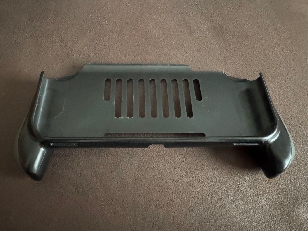 NintendoSwitchLite青ハンドグリップカバー　箱有ACアダプター無