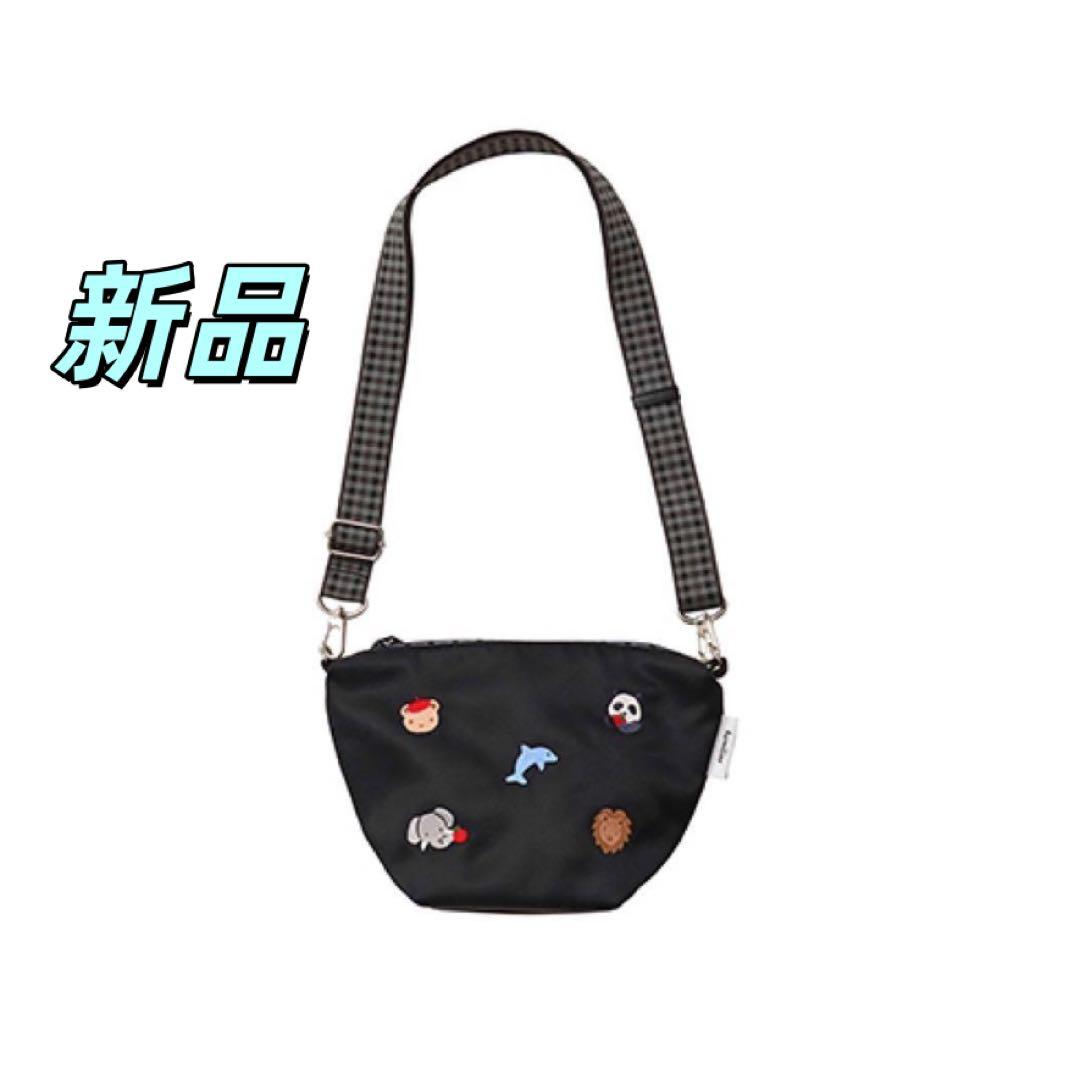 ファミリア × アドベンチャーワールド コラボ ショルダーバッグ ポシェット