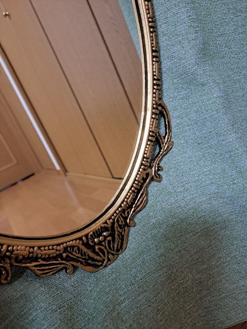 鏡　かがみ　壁掛け　アンティーク