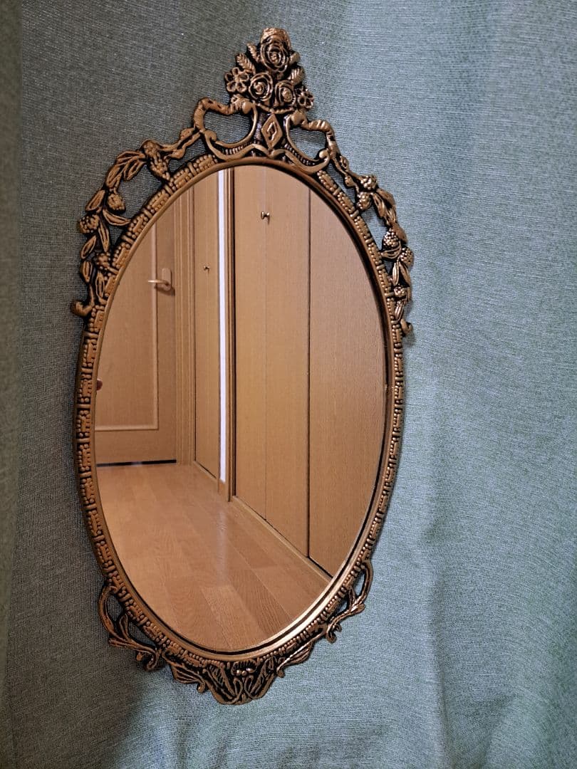 鏡　かがみ　壁掛け　アンティーク