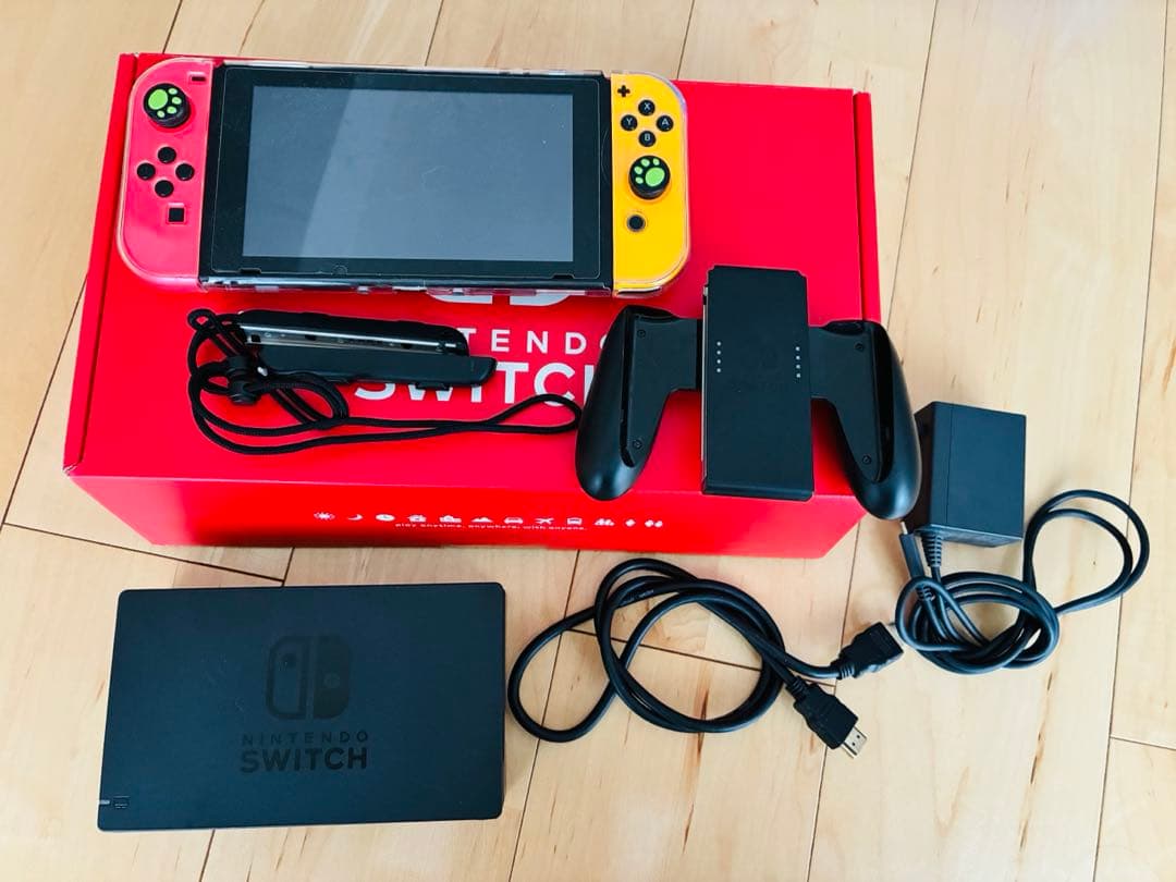 【美品】Nintendo Switch 本体 microSDXC 128gb付き