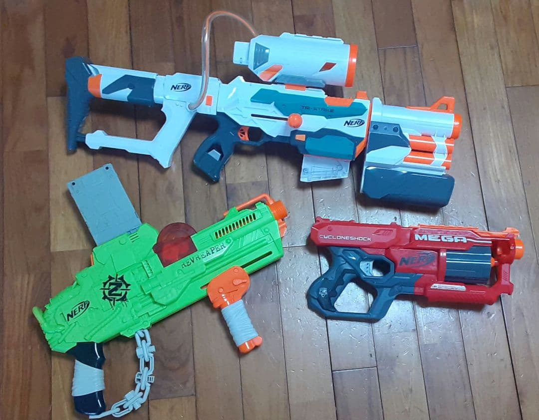 ナーフ NERF ３点セット