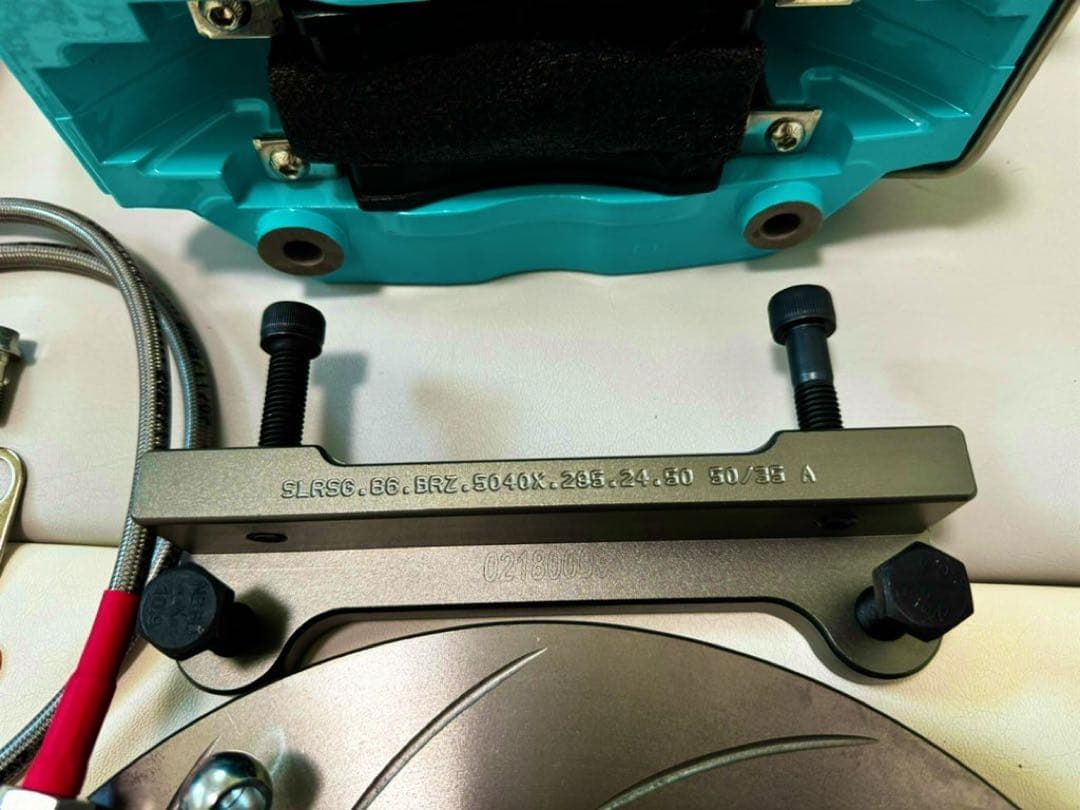 あっこ86 BRZ F対向4potブレーキキャリパーセット