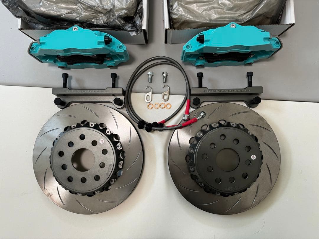 あっこ86 BRZ F対向4potブレーキキャリパーセット