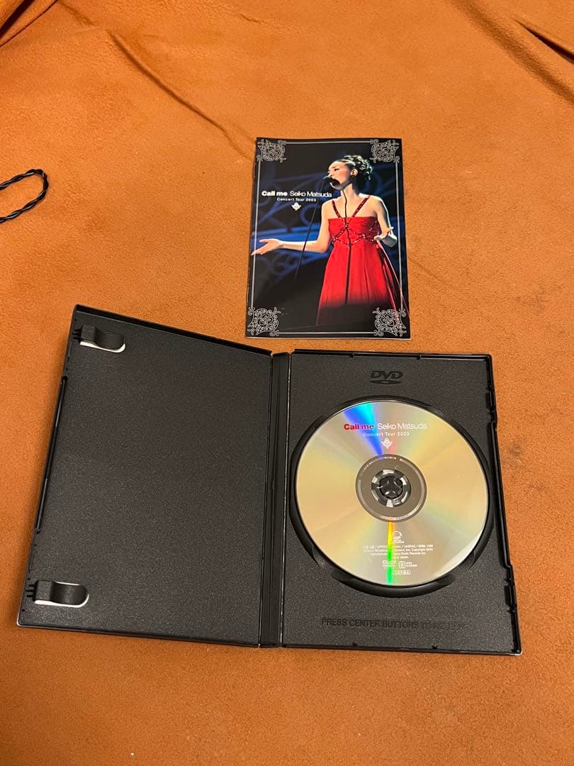 松田聖子　Seiko 2003 Call me コンサート　ライブ　DVD