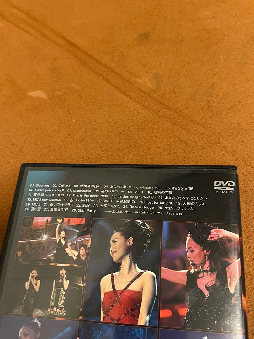 松田聖子　Seiko 2003 Call me コンサート　ライブ　DVD