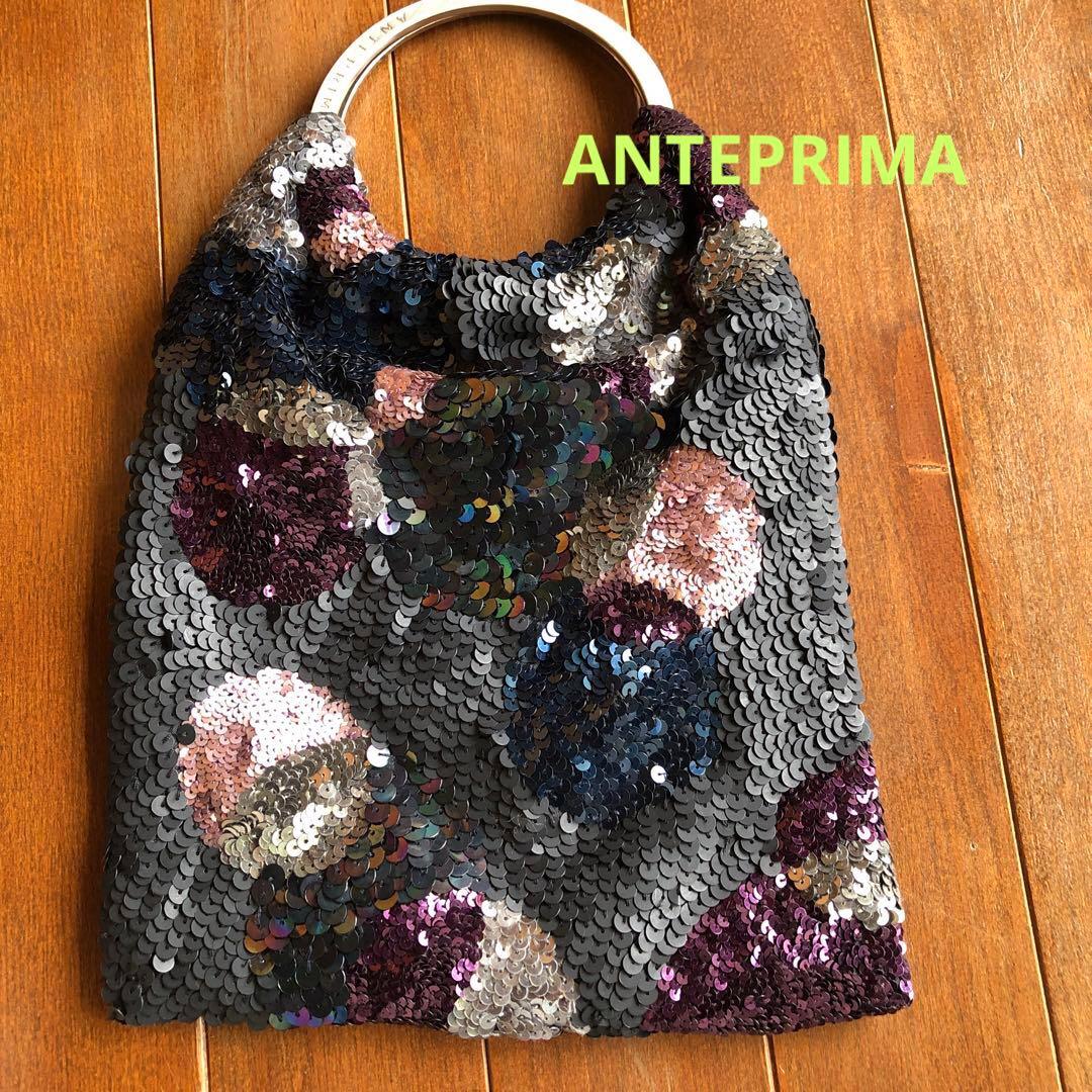 美品★アンテプリマ　ANTEPRIMA スパンコールバッグ