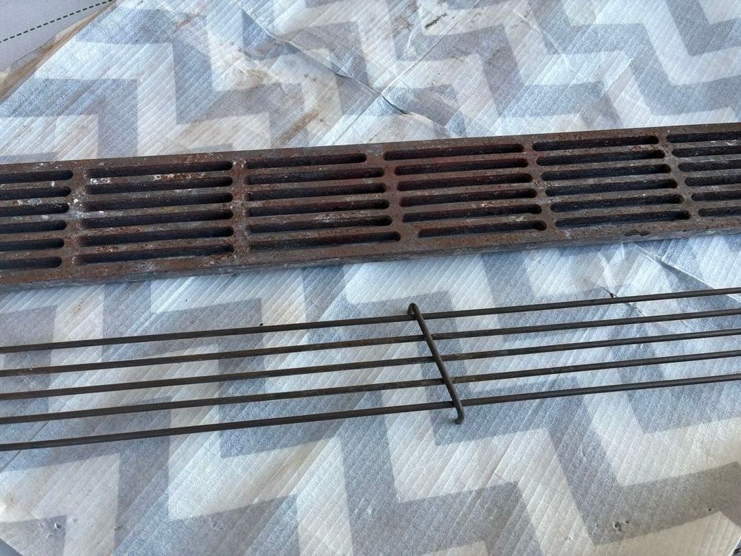 ユニフレーム 薪グリルラージ 、ブリッジ、ハンドメイド車載ケース付き