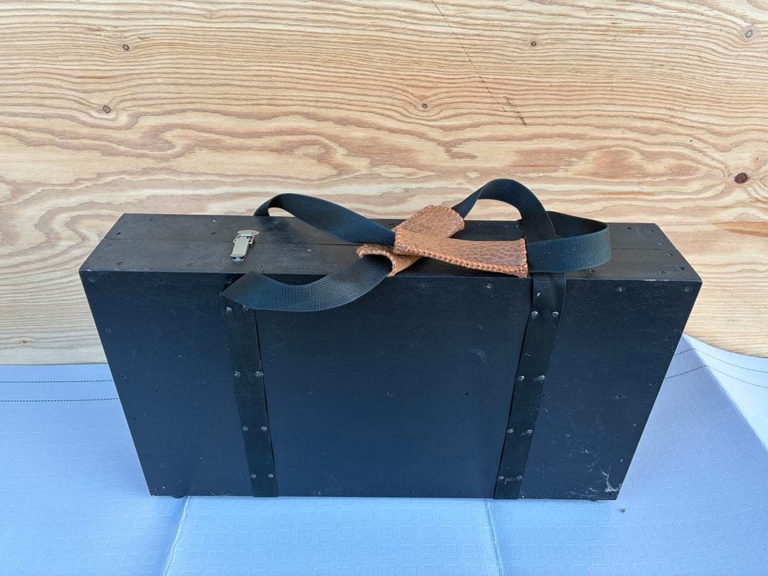 ユニフレーム 薪グリルラージ 、ブリッジ、ハンドメイド車載ケース付き