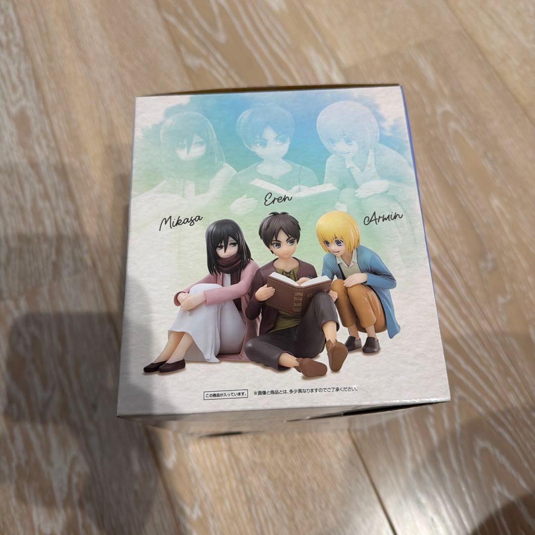 進撃の巨人 一番くじ 地鳴らし A賞 エレン＆ミカサ&アルミン フィギュア