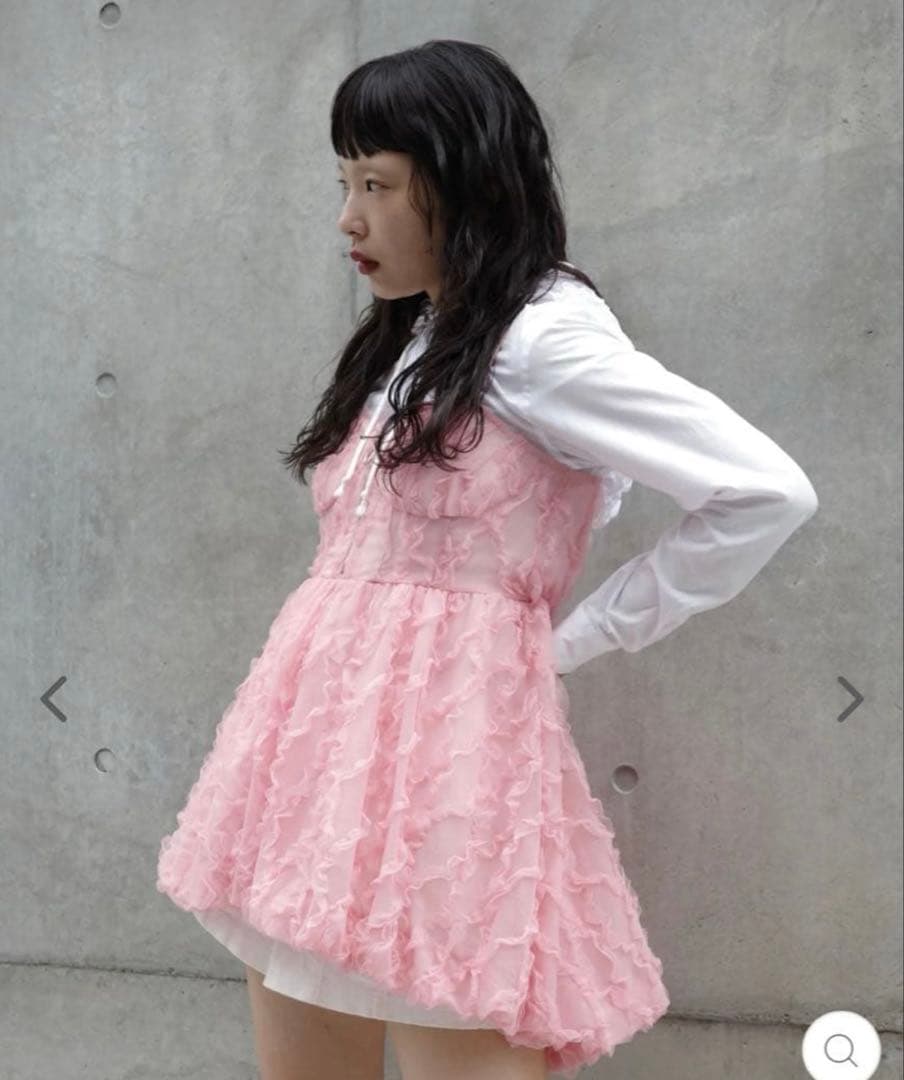 POPPY WAVE TULLE CAMI TUNIC キャミソールあさぎーにょ