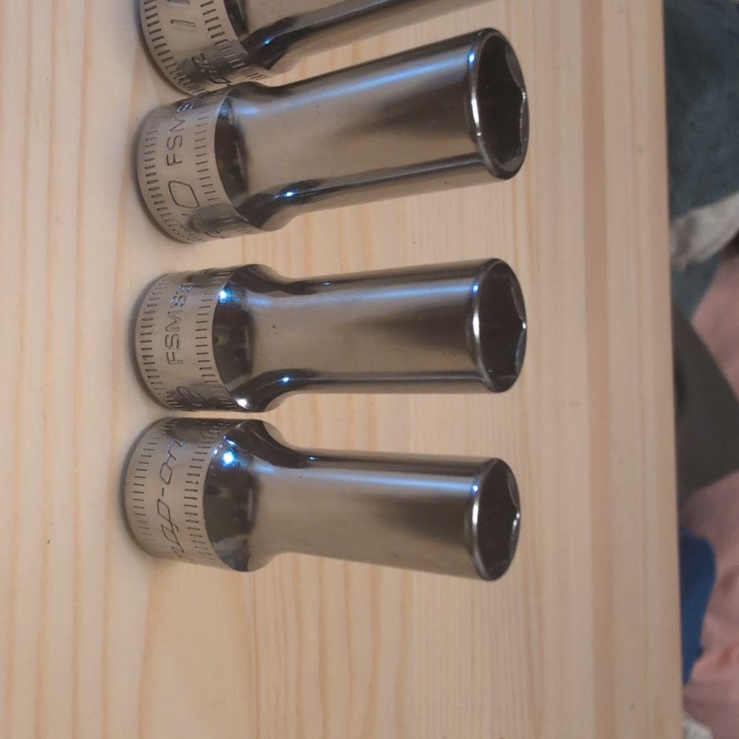 Snap-on セミディープソケット 3/8 212FSMSY