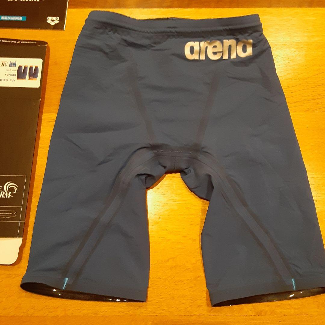 arena AQUAFORCE STORM 競泳水着 MF SS 青