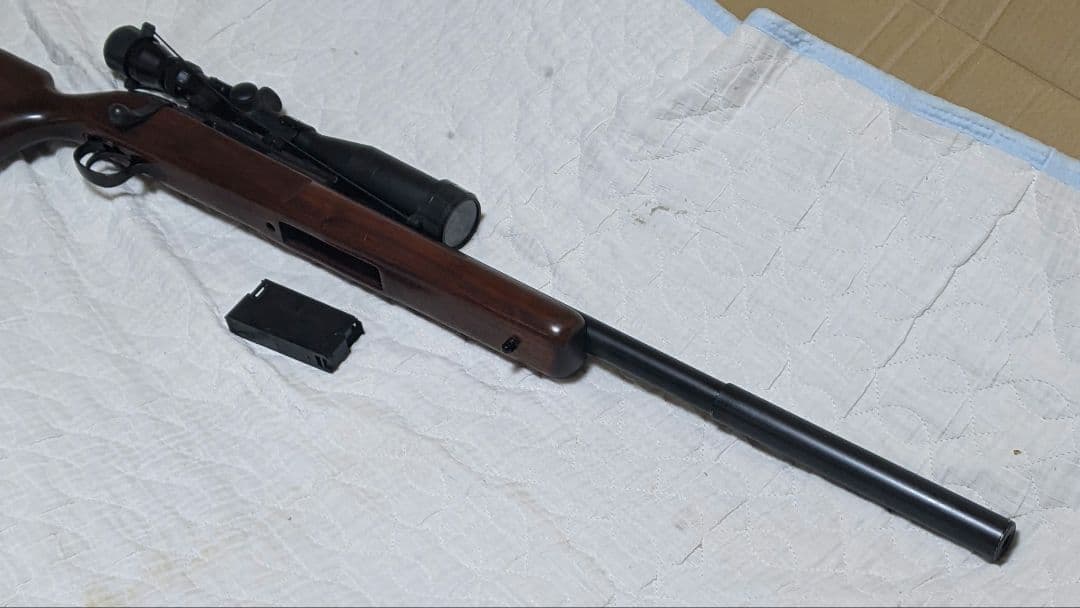 マルゼンＡＰＳ - ２ ＳＶ カスタム　木製ストック　スコープ　美品　稼働OK