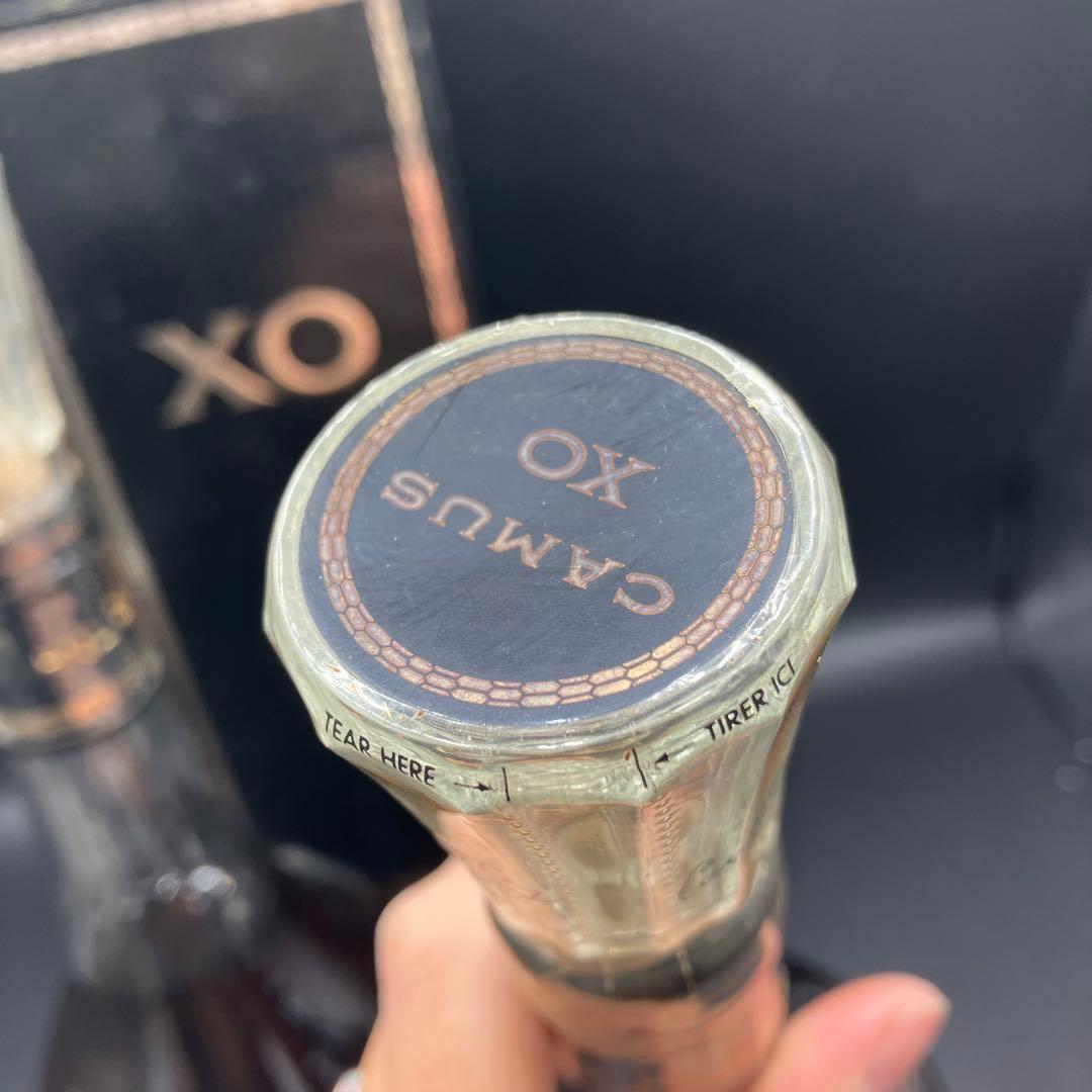 【未開栓2点】 CAMUS XO カミュ コニャック ロングネックボトル 箱付き