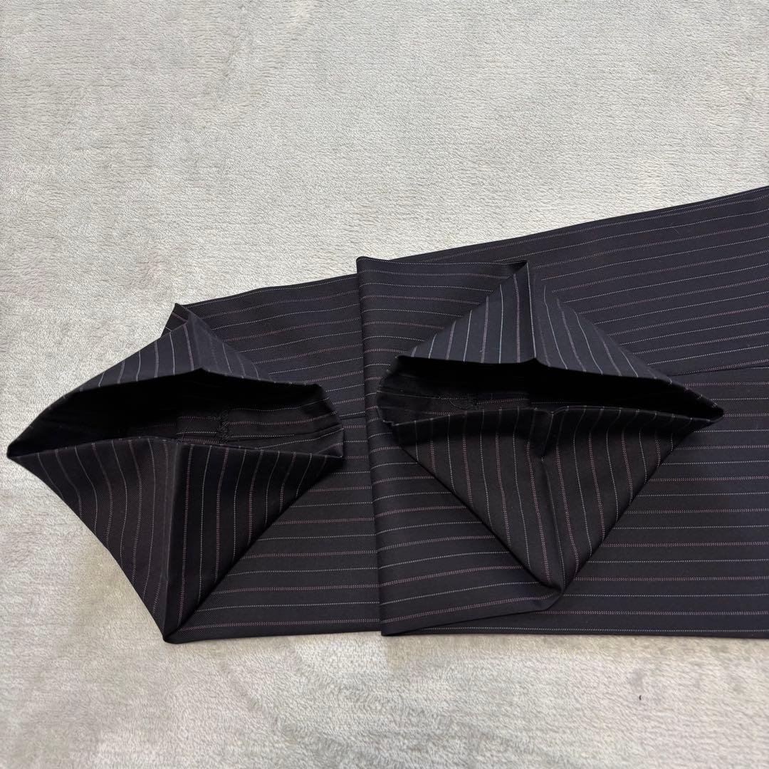 美品✨52 XXL位 ジョルジオアルマーニ セットアップスーツ ストライプ 紺