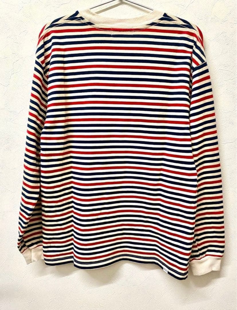 ヒステリックグラマー VIXEN GIRLボーダー長袖Tシャツ Sサイズ