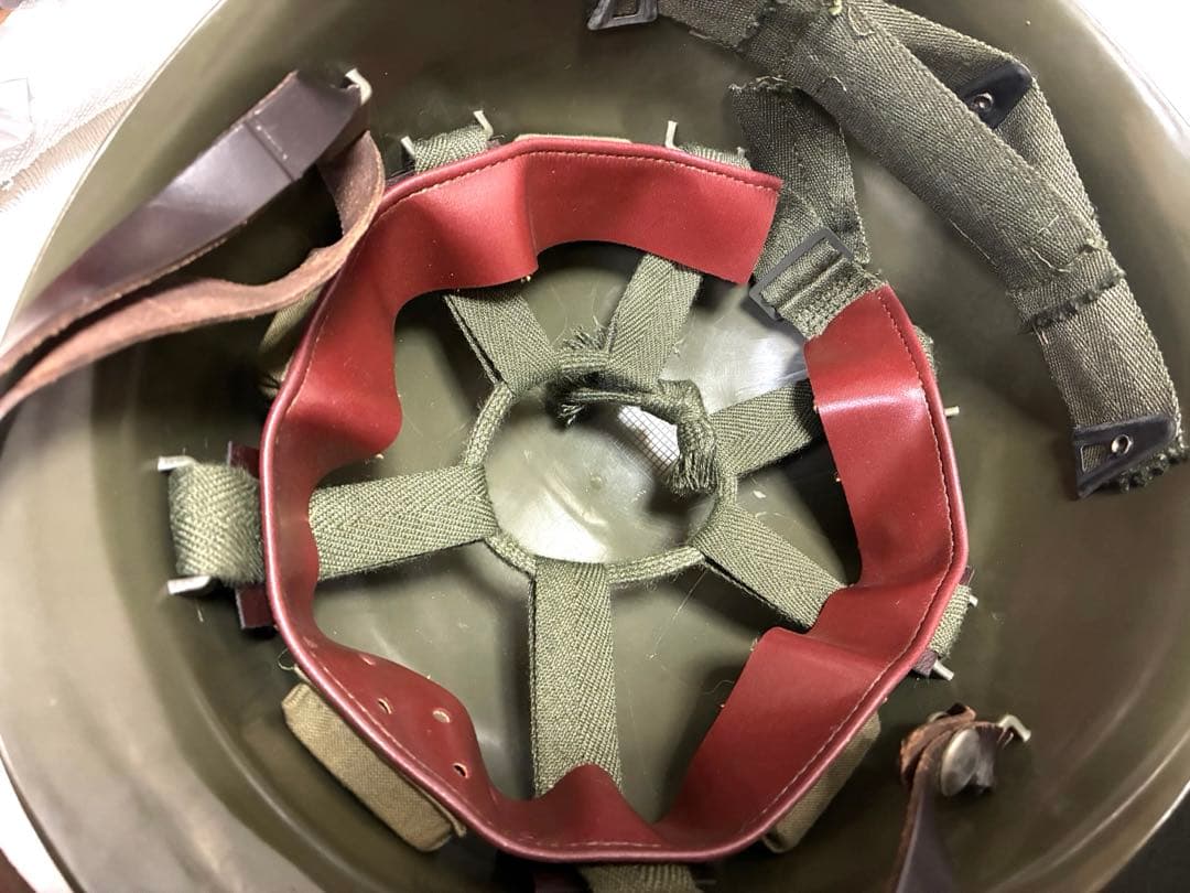 ヘルメット　ミリタリー　アーミー　鉄帽　鉄製