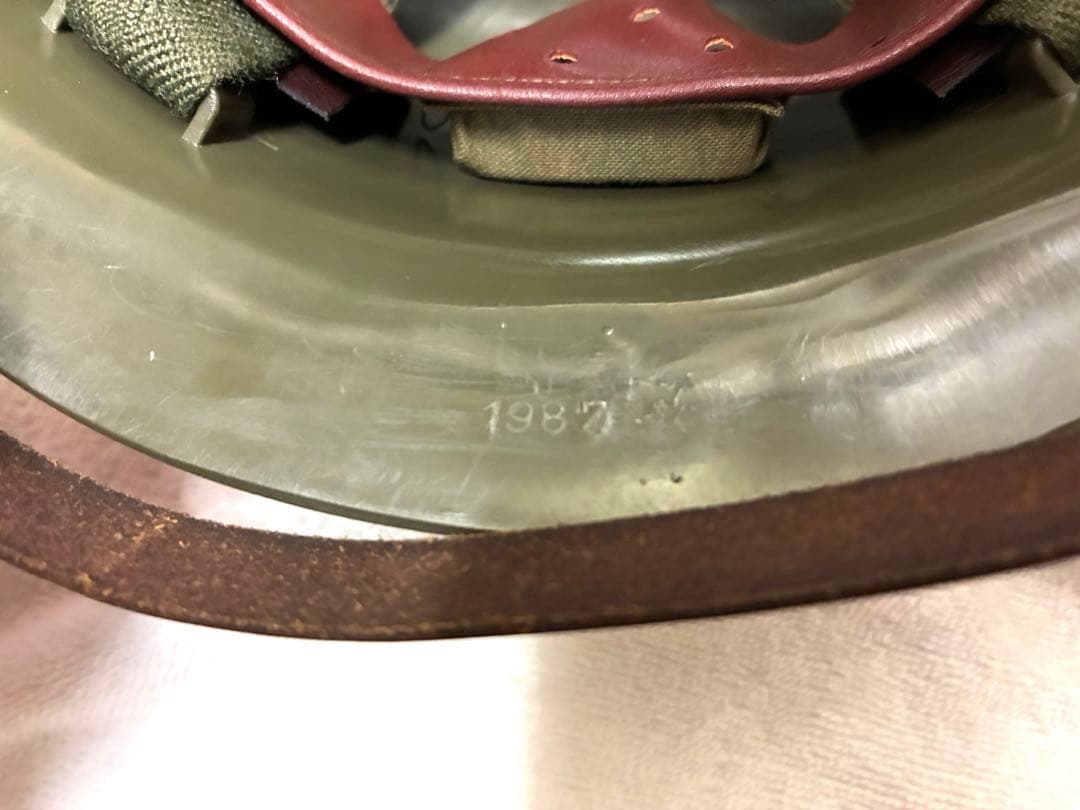 ヘルメット　ミリタリー　アーミー　鉄帽　鉄製