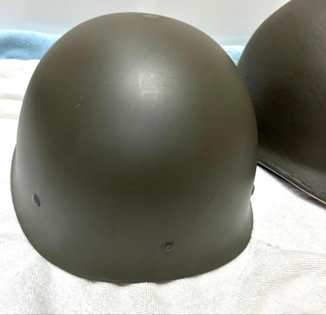 ヘルメット　ミリタリー　アーミー　鉄帽　鉄製