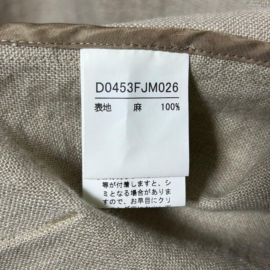 PAPAS パパス リネン 100% サマー テーラード ジャケット 50 L