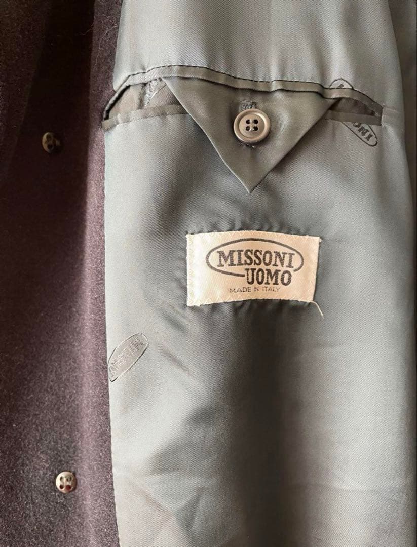 80s Missoni UOMO オーバーコート 美品