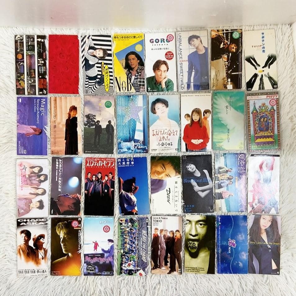 8CMシングルCD 250枚まとめ 邦楽 J-POP ミスチル 長渕剛 ほか★