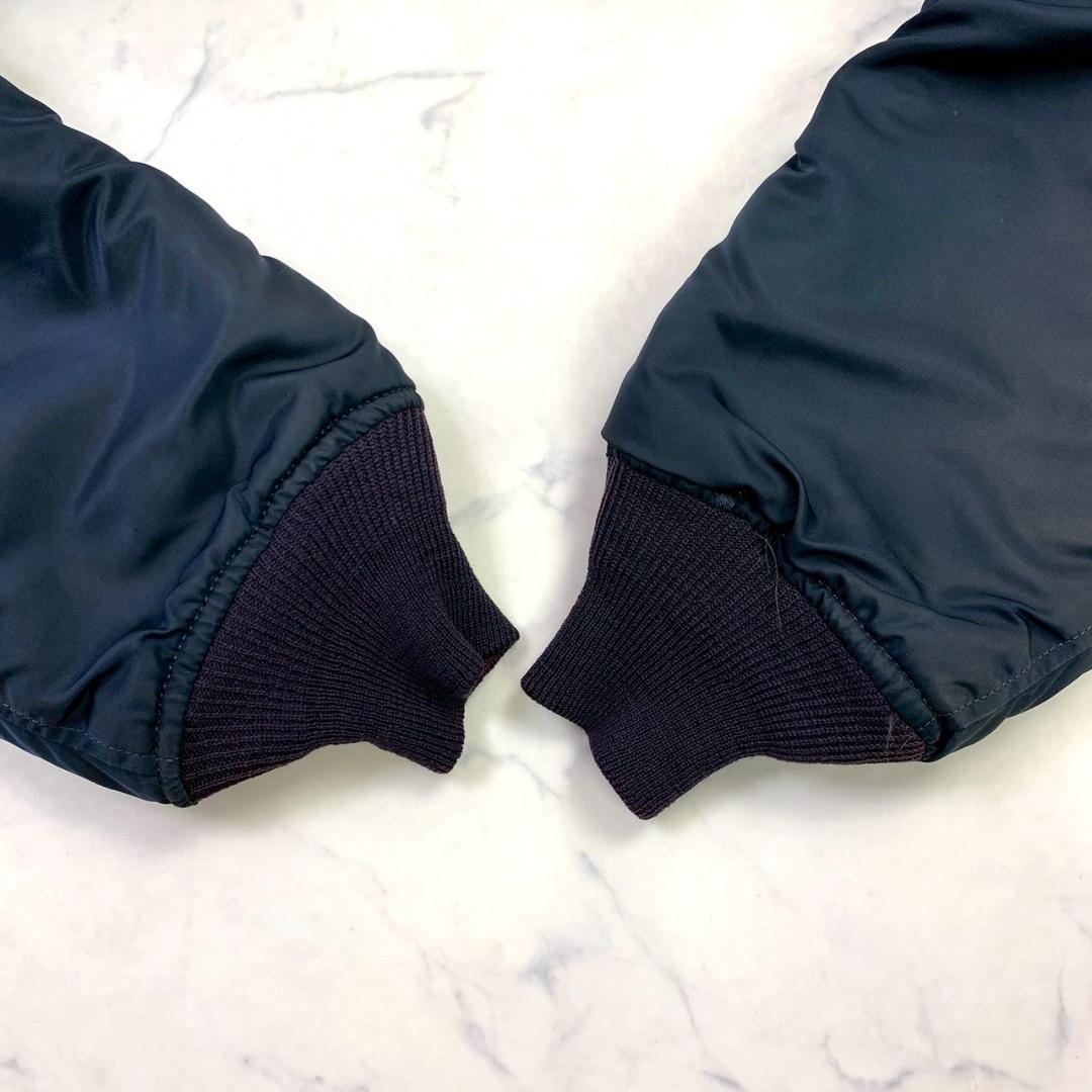 USA製 1968年復刻 アルファ MA-1 68モデル ネイビー M　D398