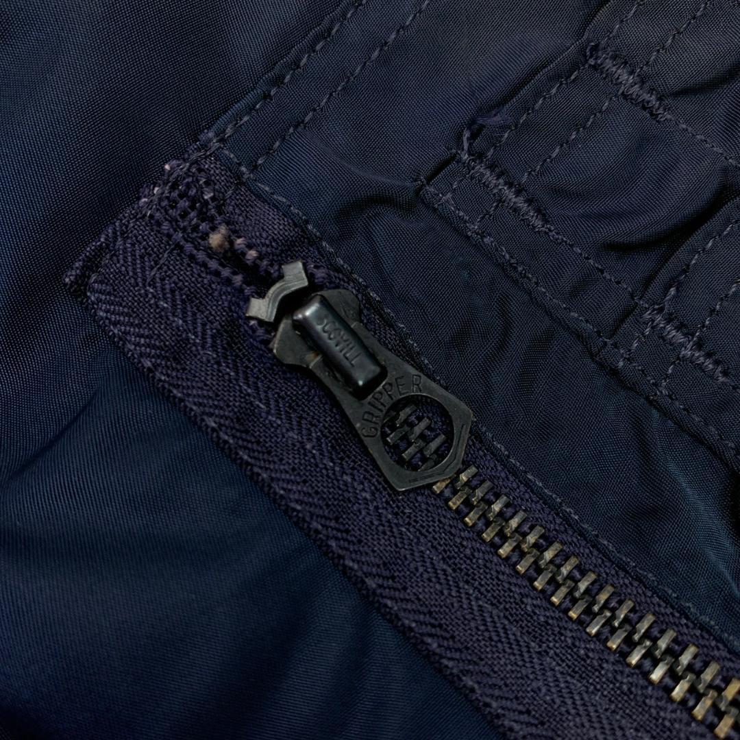 USA製 1968年復刻 アルファ MA-1 68モデル ネイビー M　D398