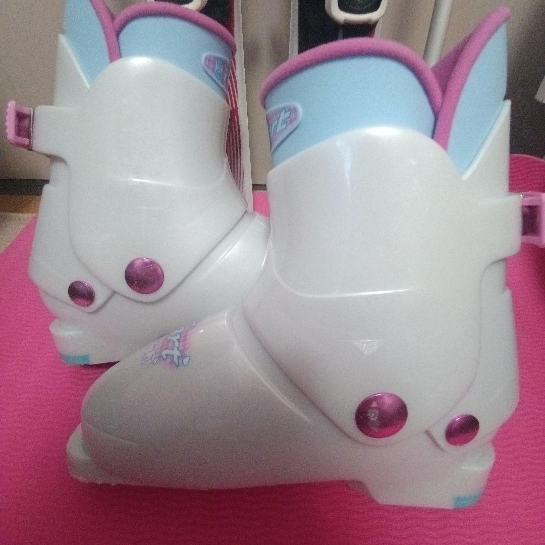 ATOMIC 110cm★ブーツ21−22★ストック ジュニアスキーセット