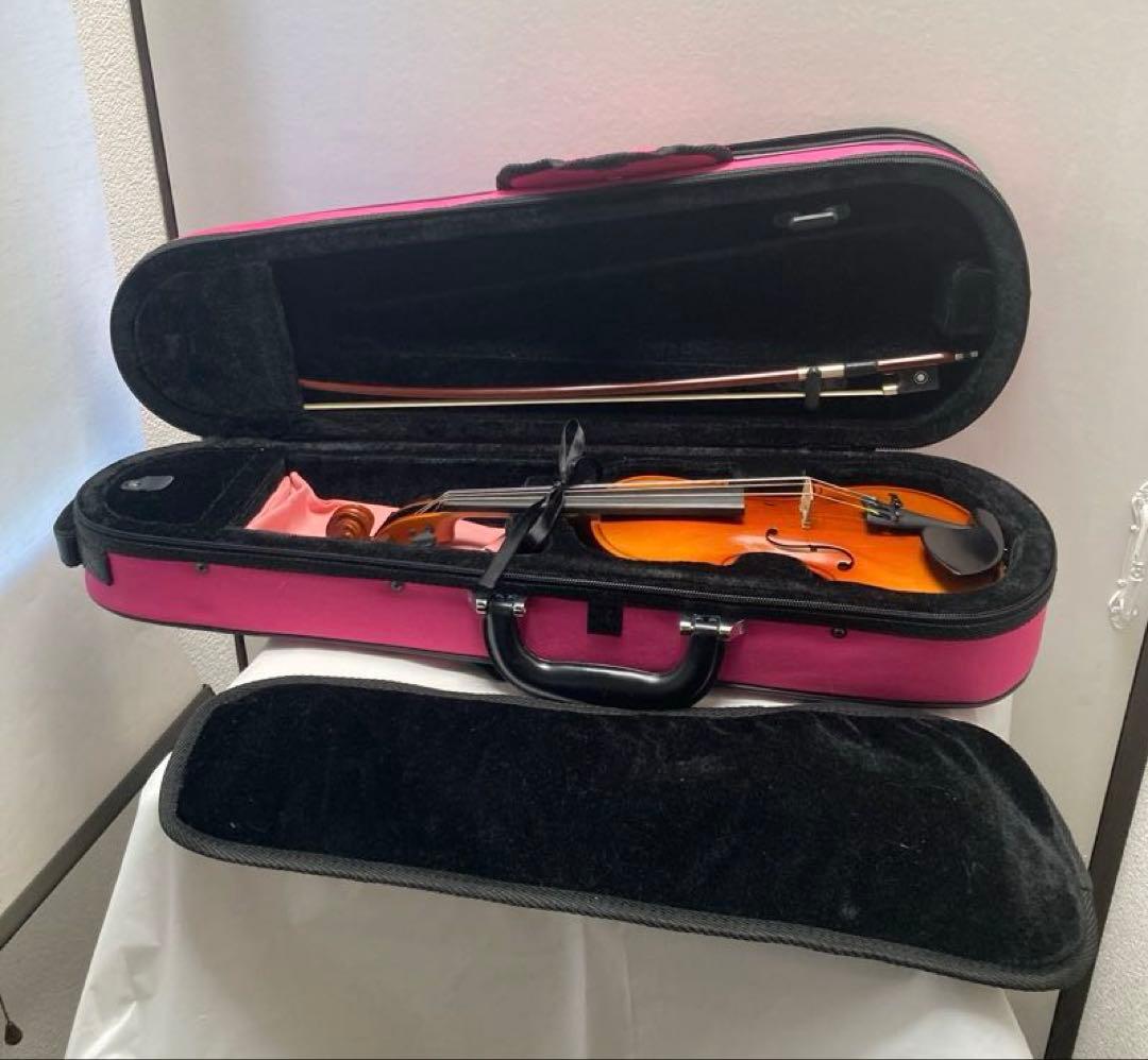 Reghin ルーマニア製　バイオリン1/8セット (付属品は追記)