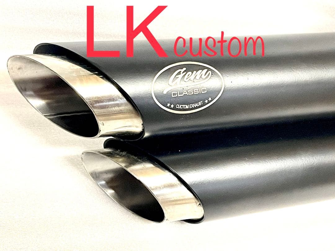 [2023年式モデル〜］新型レブル250用マフラーgem speed製 V4