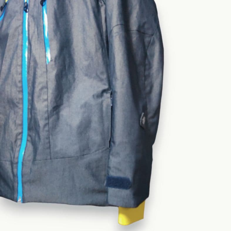 フェニックス 防水透湿スキーウェア 中綿防寒 ジャケット メンズM インディゴ