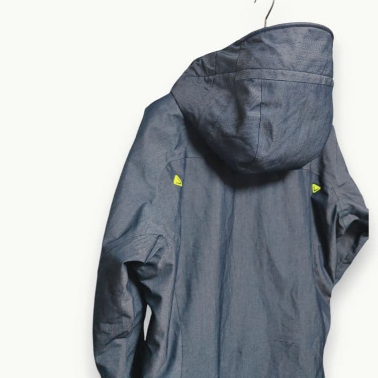 フェニックス 防水透湿スキーウェア 中綿防寒 ジャケット メンズM インディゴ