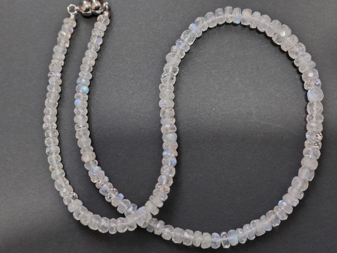 gstv Silverムーンストーンネックレス＆ブレスレット　付属品なし