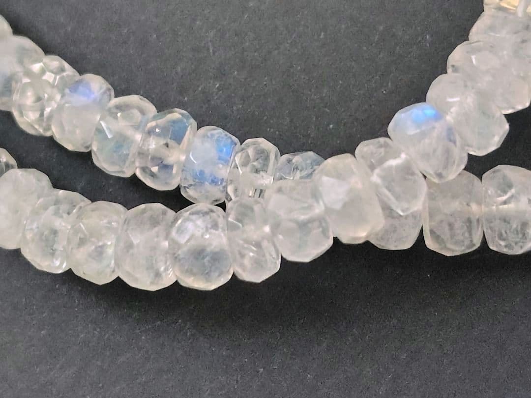 gstv Silverムーンストーンネックレス＆ブレスレット　付属品なし