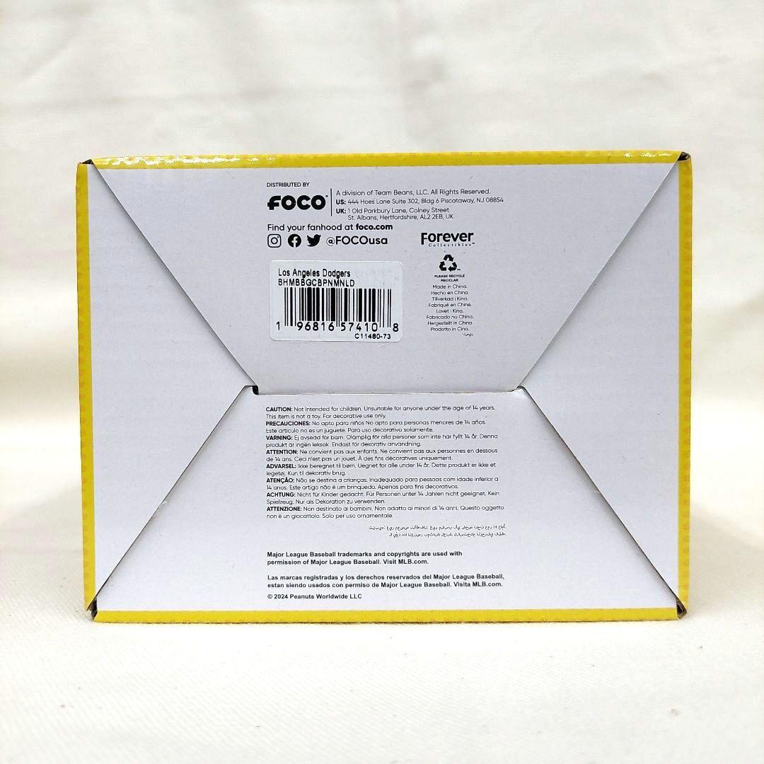チャーリー・ブラウン×LAドジャース　ボブルヘッド 【150個限定品】