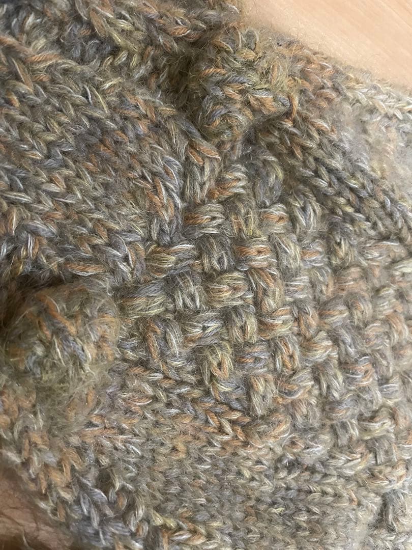 JUN MIKAMI 初期 手編み オオカミマフラー