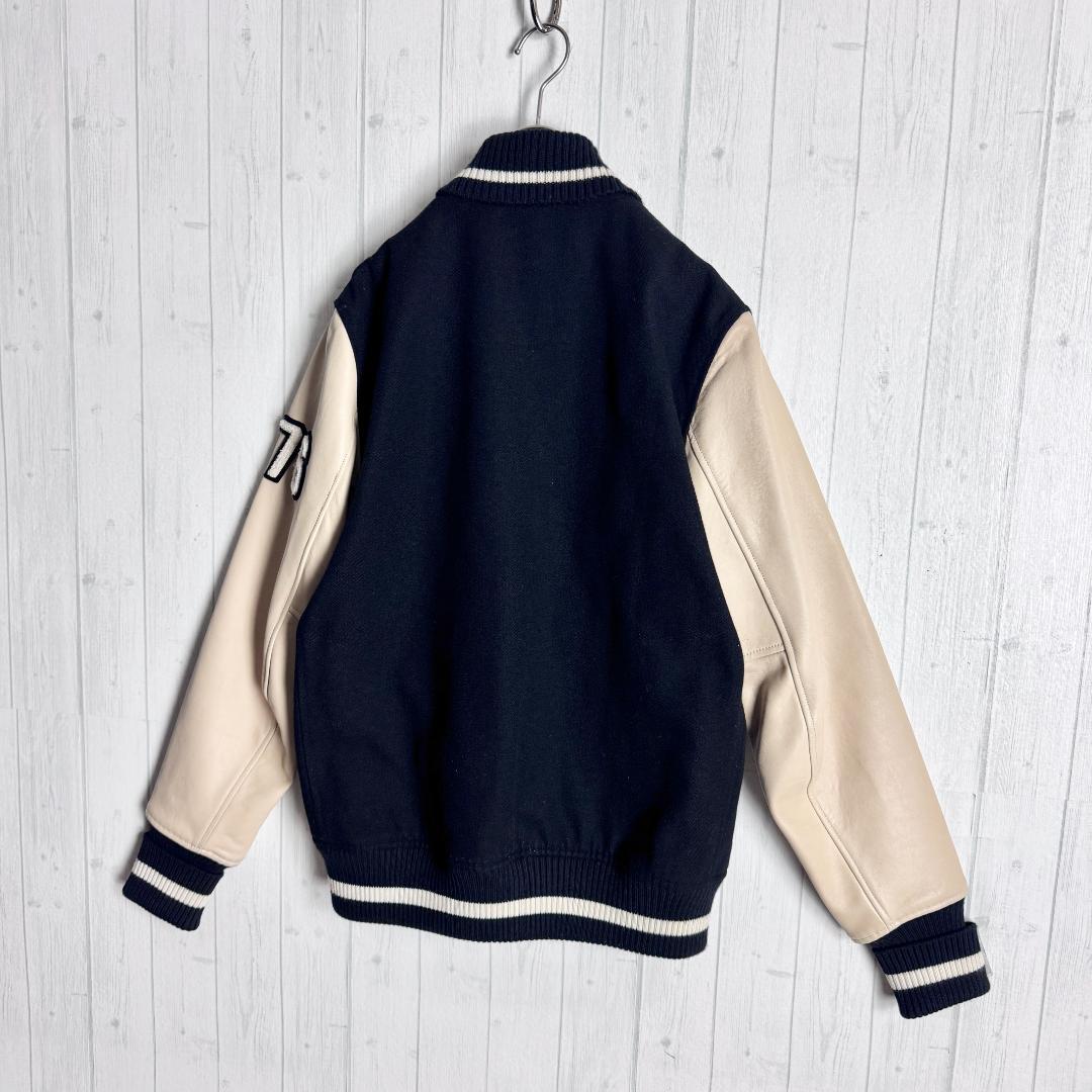 【高級モデル☆ヒスガール】ヒステリックグラマー ワッペン刺繍 革スタジャン