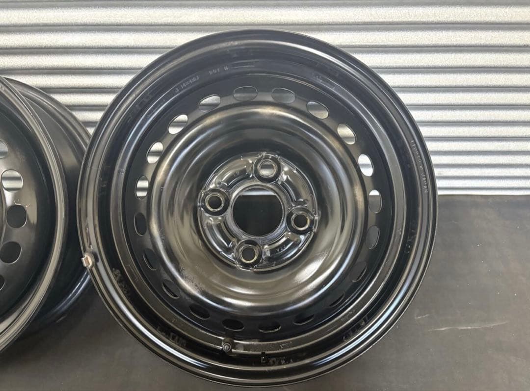 ホンダ純正スチールホイール　14インチ 4.5J 4H PCD100